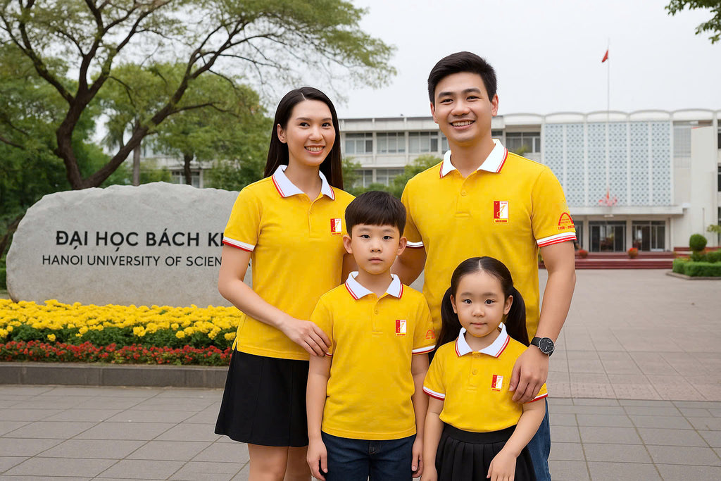 Combo Mũ + Áo Kỷ niệm Bách Khoa 70 Năm!