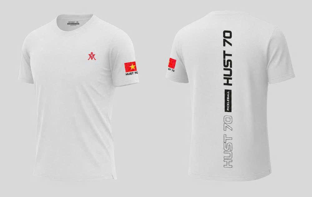 Áo pickleball 70 năm - HUST70